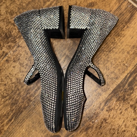 Jeffrey Campbell rhinestone embellished Mary Jane’s - Picture 3 of 6